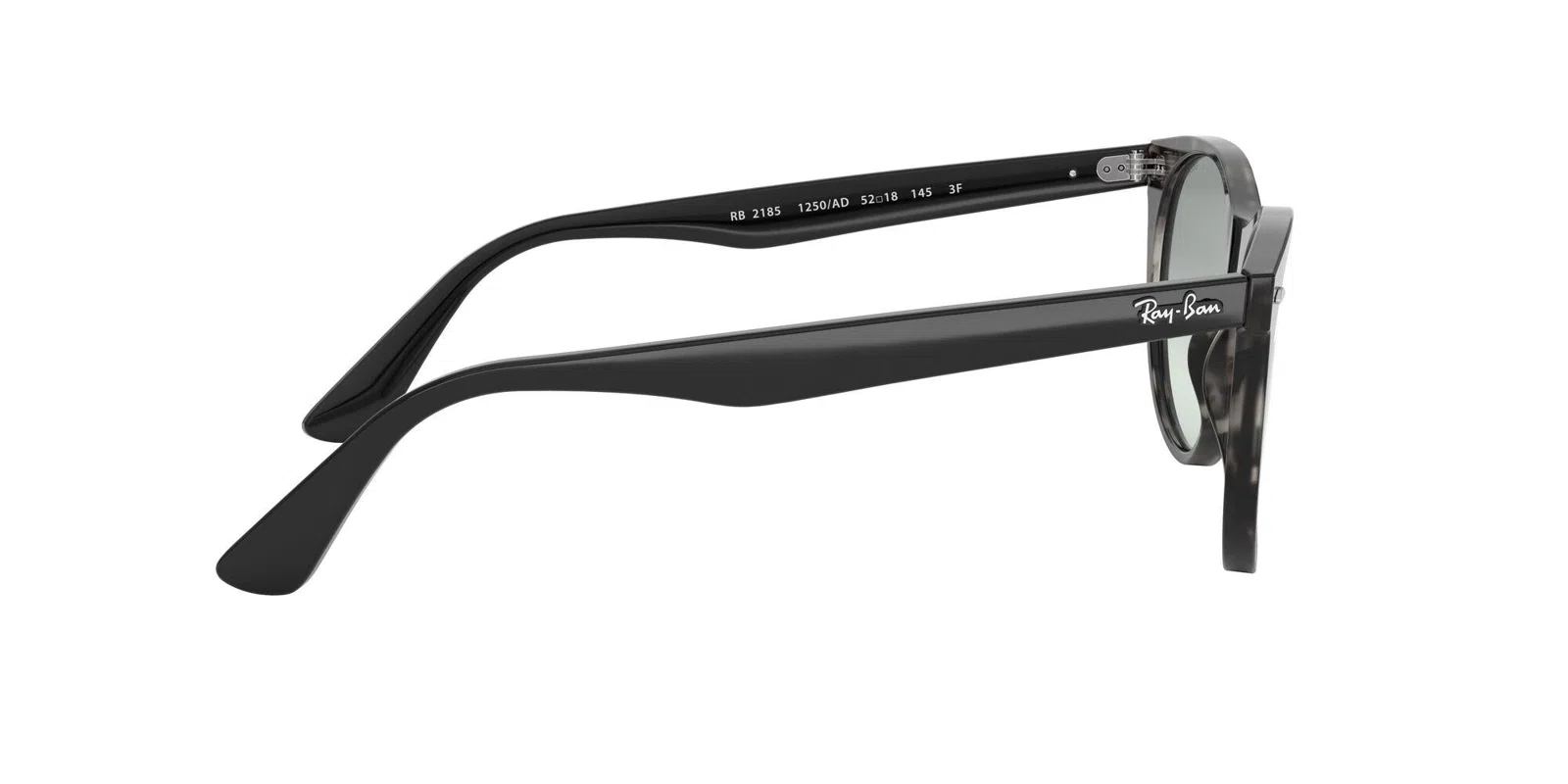Ray-Ban Wayfarer Ii 2185 Sunglasses - Havana On Trasparent Light Bro - view 22